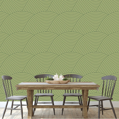 Geometric Wallcoverings and Murals