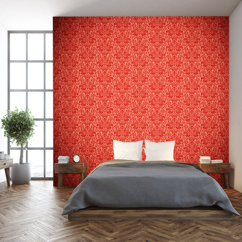 Master bedroom wallcoverings and murals