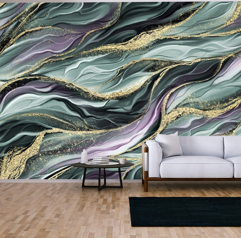 Watercolor Wallcoverings and Murals