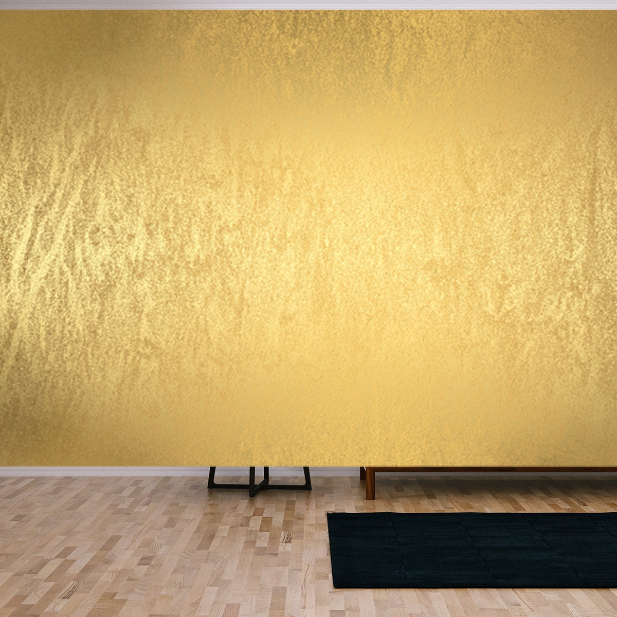 Brown Golden Abstract Background with Painted Grunge Background Texture Wallpaper Living Room Mural