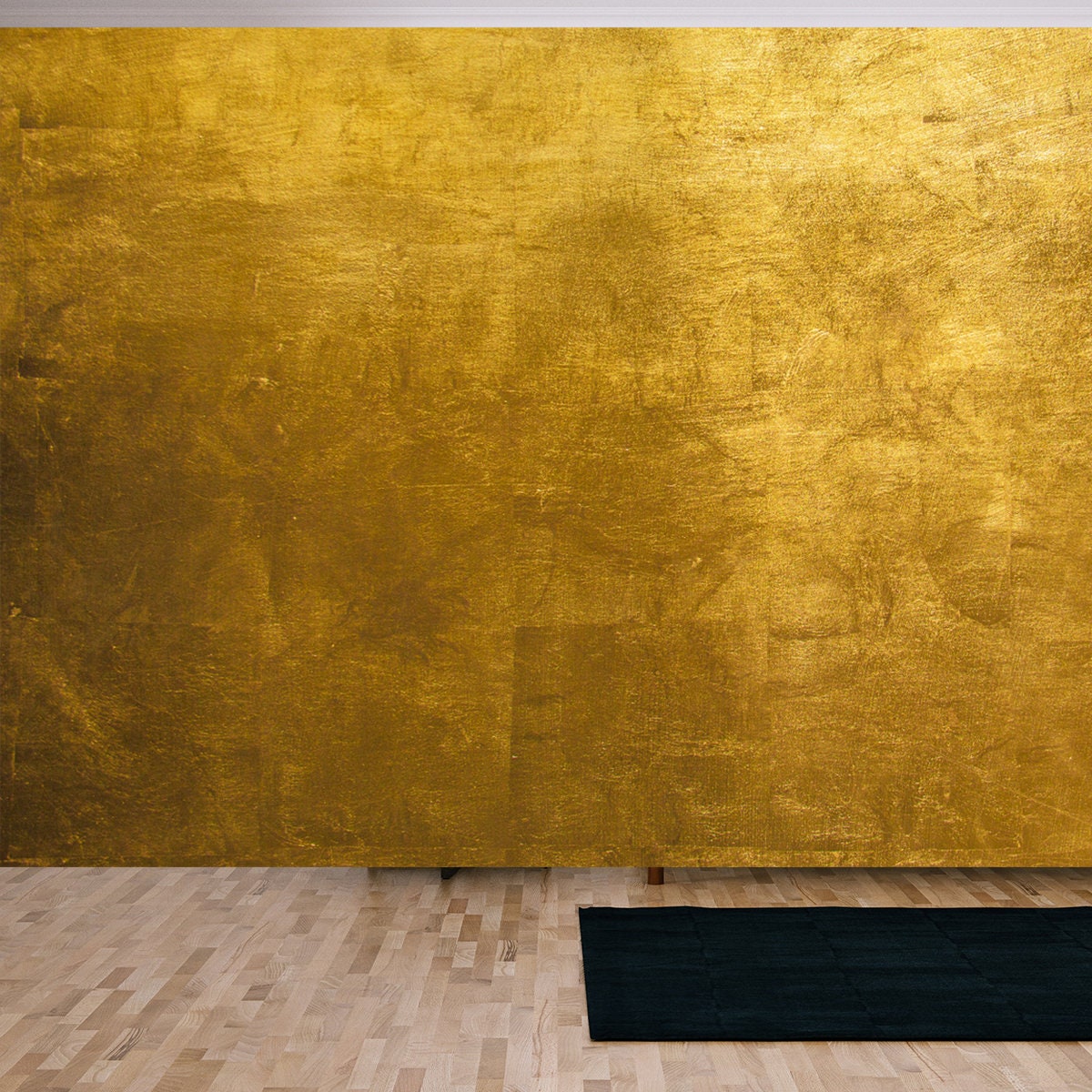 Luxury Shiny Gold Background Texture Wallpaper Living Room Mural