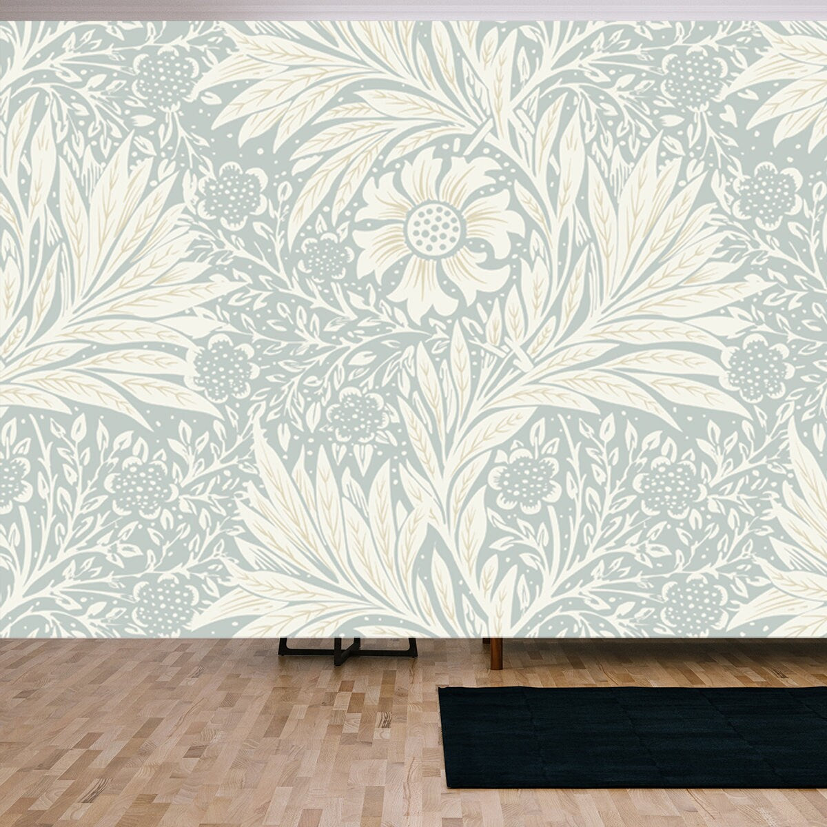 Marigold by William Morris (1834-1896). Original from The MET Museum Wallpaper Living Room Mural