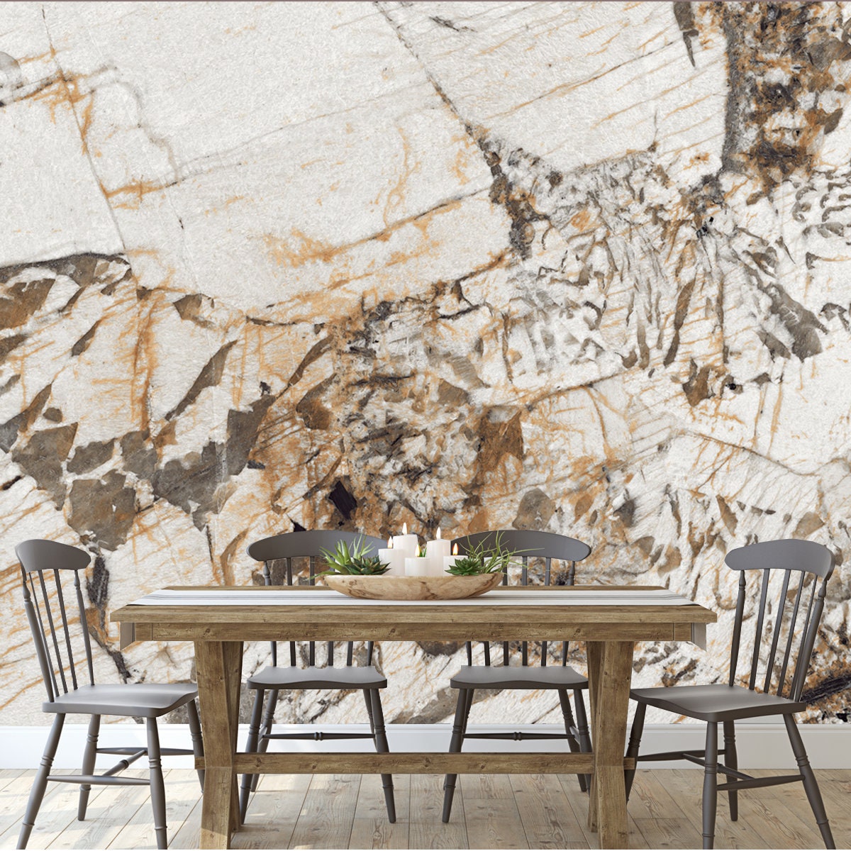 Luxury Marble Texture Background Texture Wallpaper Dining Room Mural