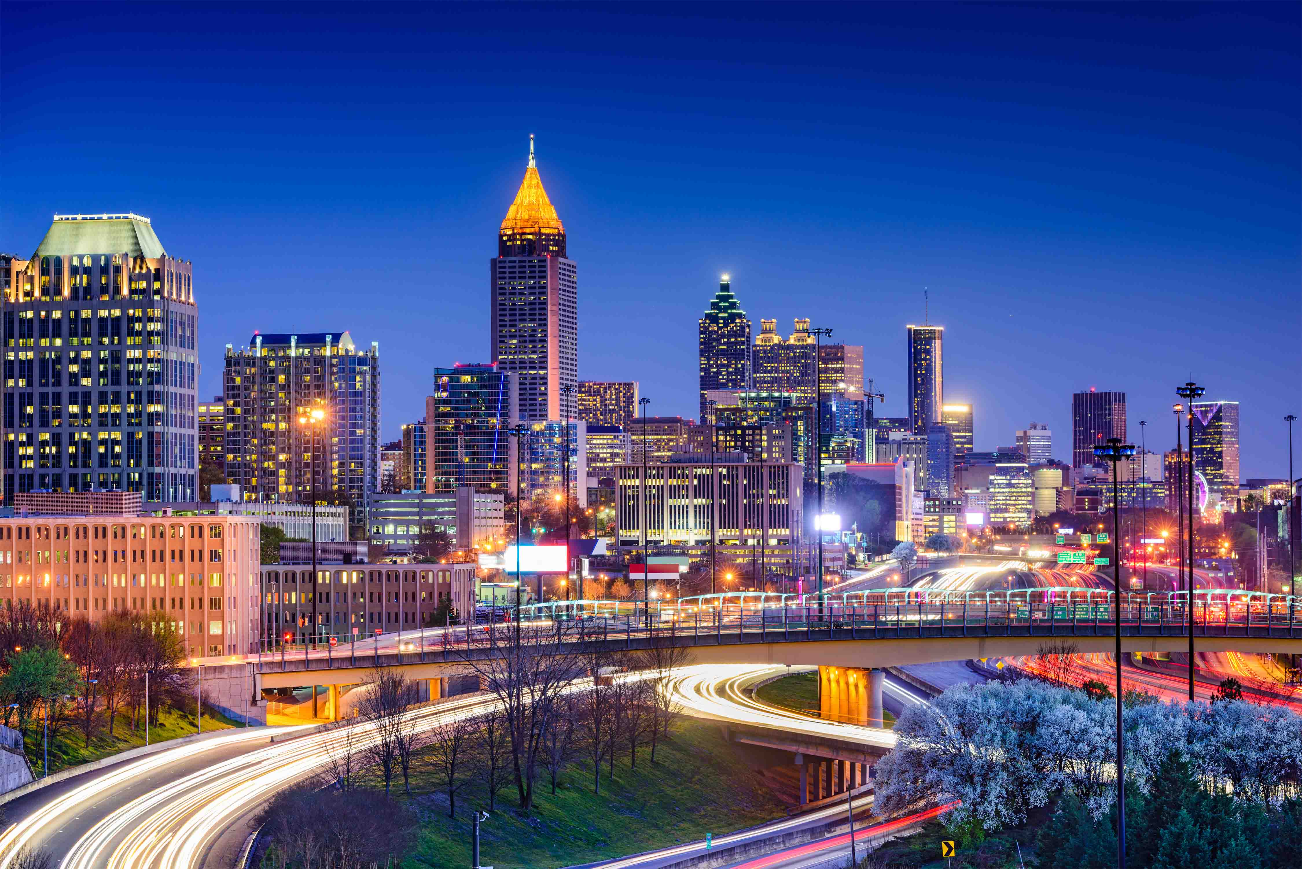 Atlanta Georgia Downtown Skyline
