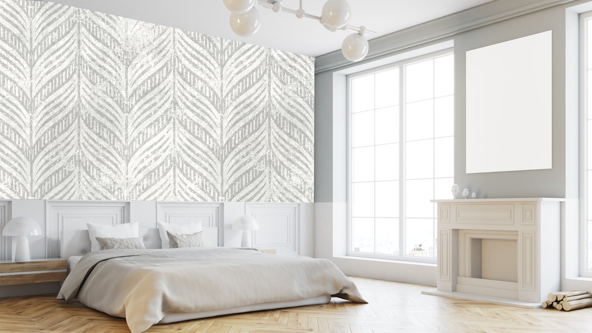 Wallcoverings & Murals for Master Bedroom by Walloverhaul